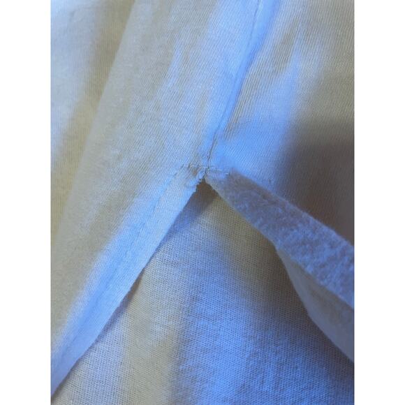 Journey Departure Tour Cotton Roll Short Sleeve Graphic Midi Tee Shirt Dress Med - Picture 5 of 11